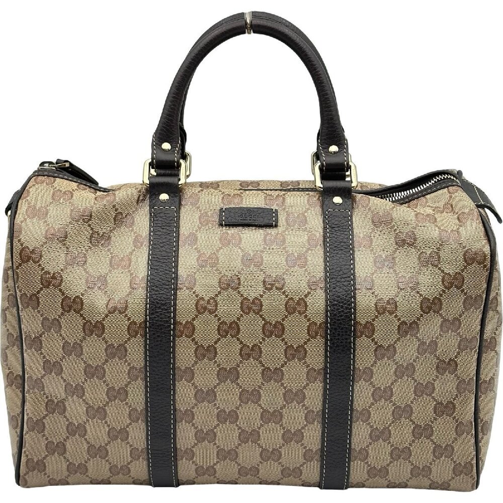 Gucci Boston handbag Brown GG Crystal bag